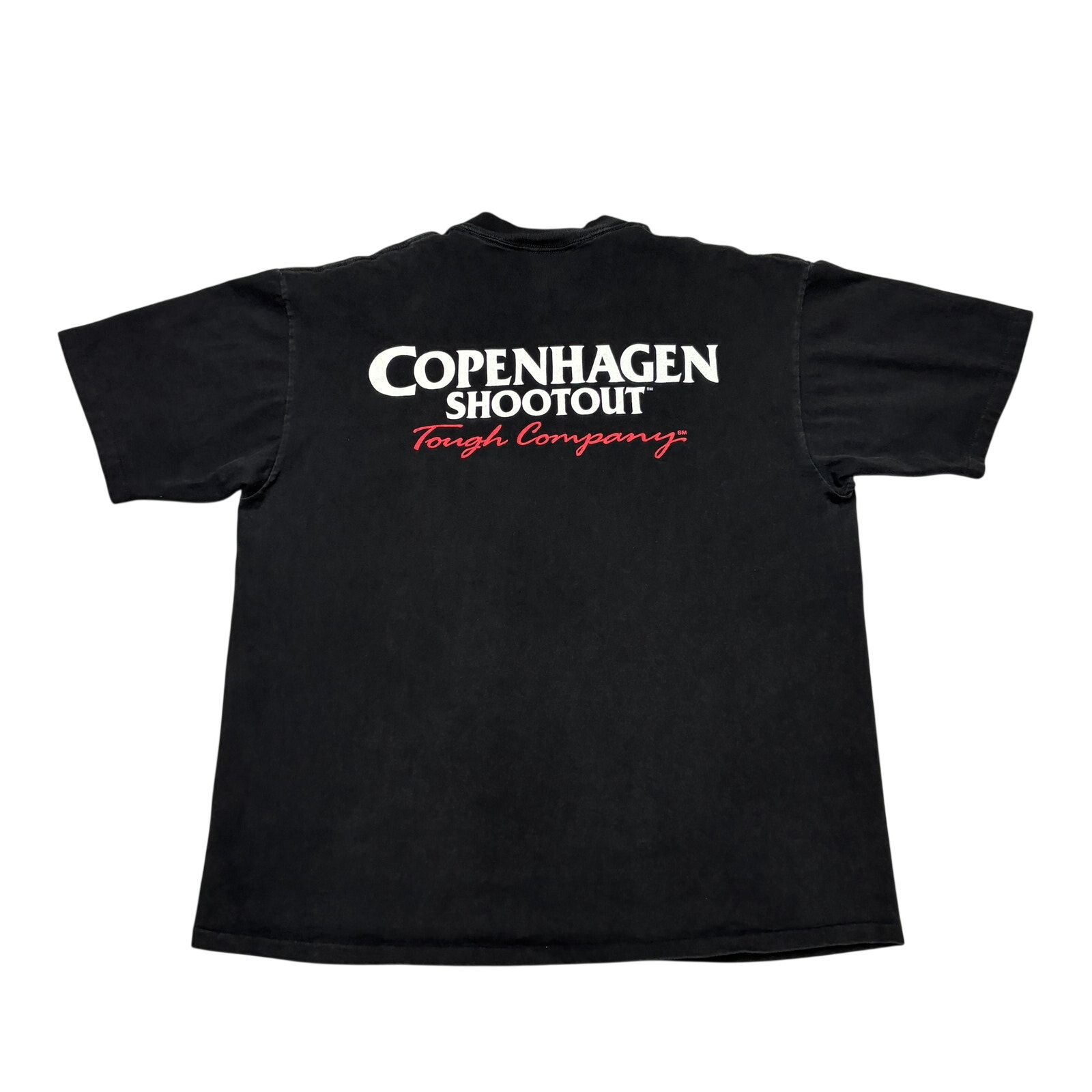 Vintage 90s Copenhagen Shootout Tough Company Shirt Men's Xl Single Stitch